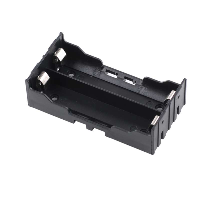 Porte-pile plastique 2x18650 pour alimentation portable
